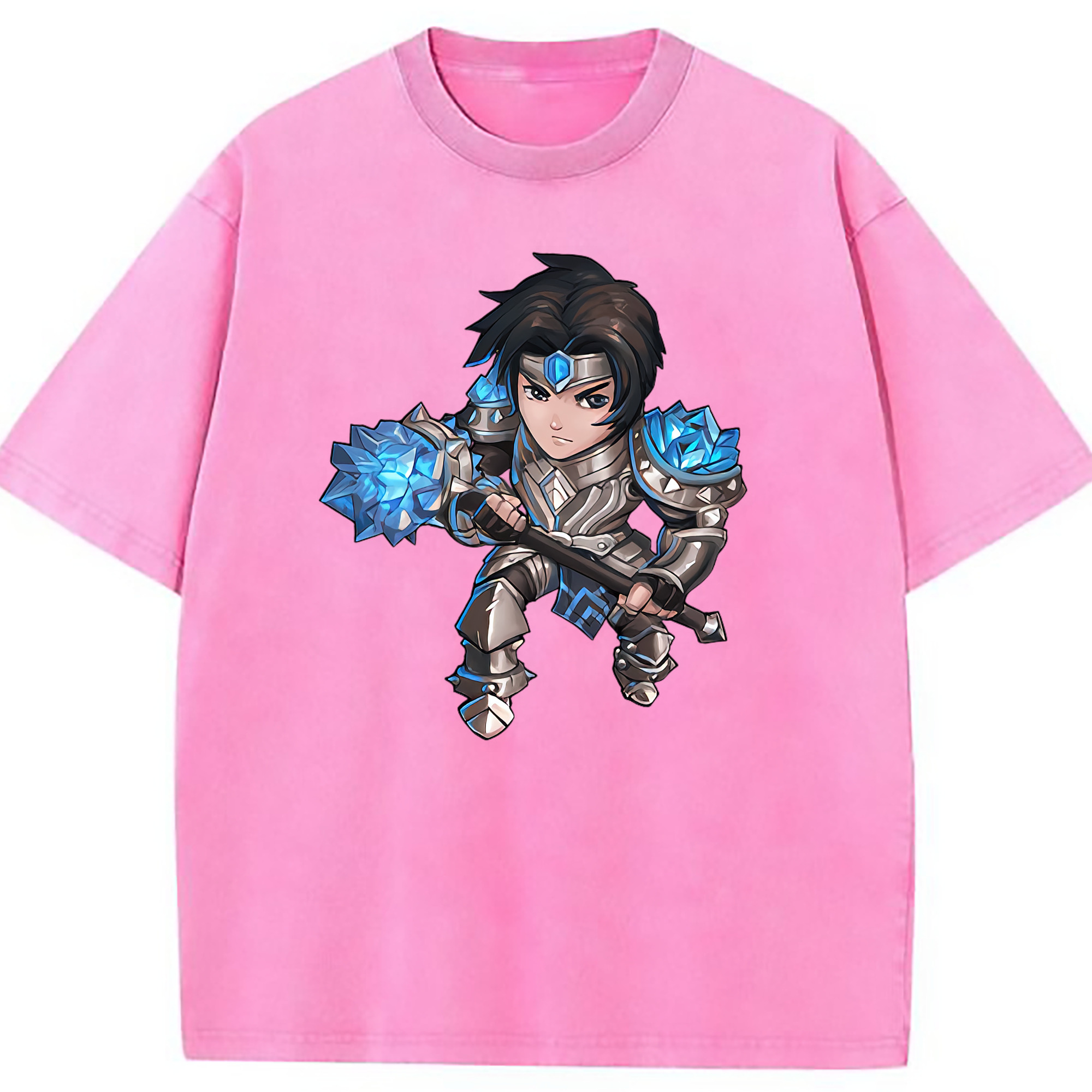 （画像用） リーグ・オブ・レジェンド League of Legends LOL 綿100% ヴィンテージ風 半袖Tシャツ（フロントプリント）